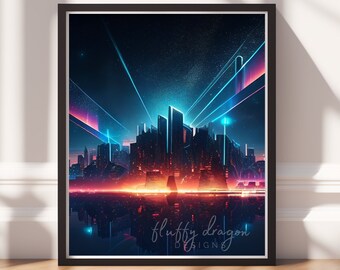 Video Game Art | Downloadable Print | Unique Gamer Decor for Game Room | Retro Gaming Wall Art | Instant Download