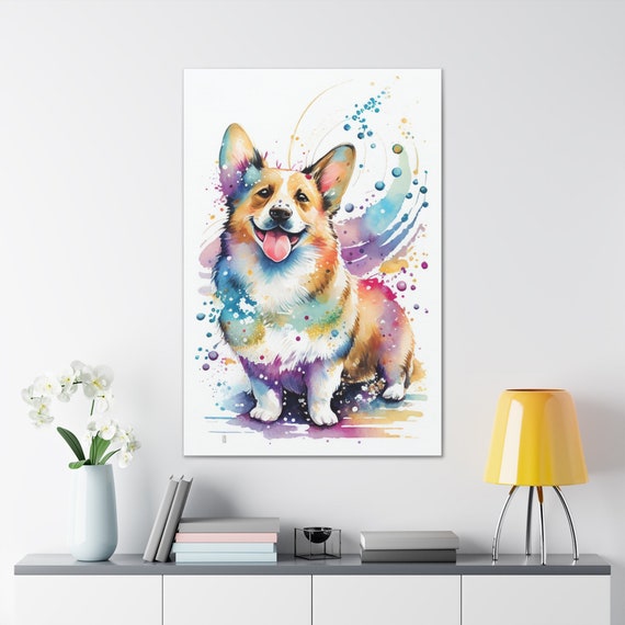 Corgi Laptop Sleeve (Multiple Sizes) - Watercolor Corgi Laptop Sleeve (Multiple Sizes) - Watercolor