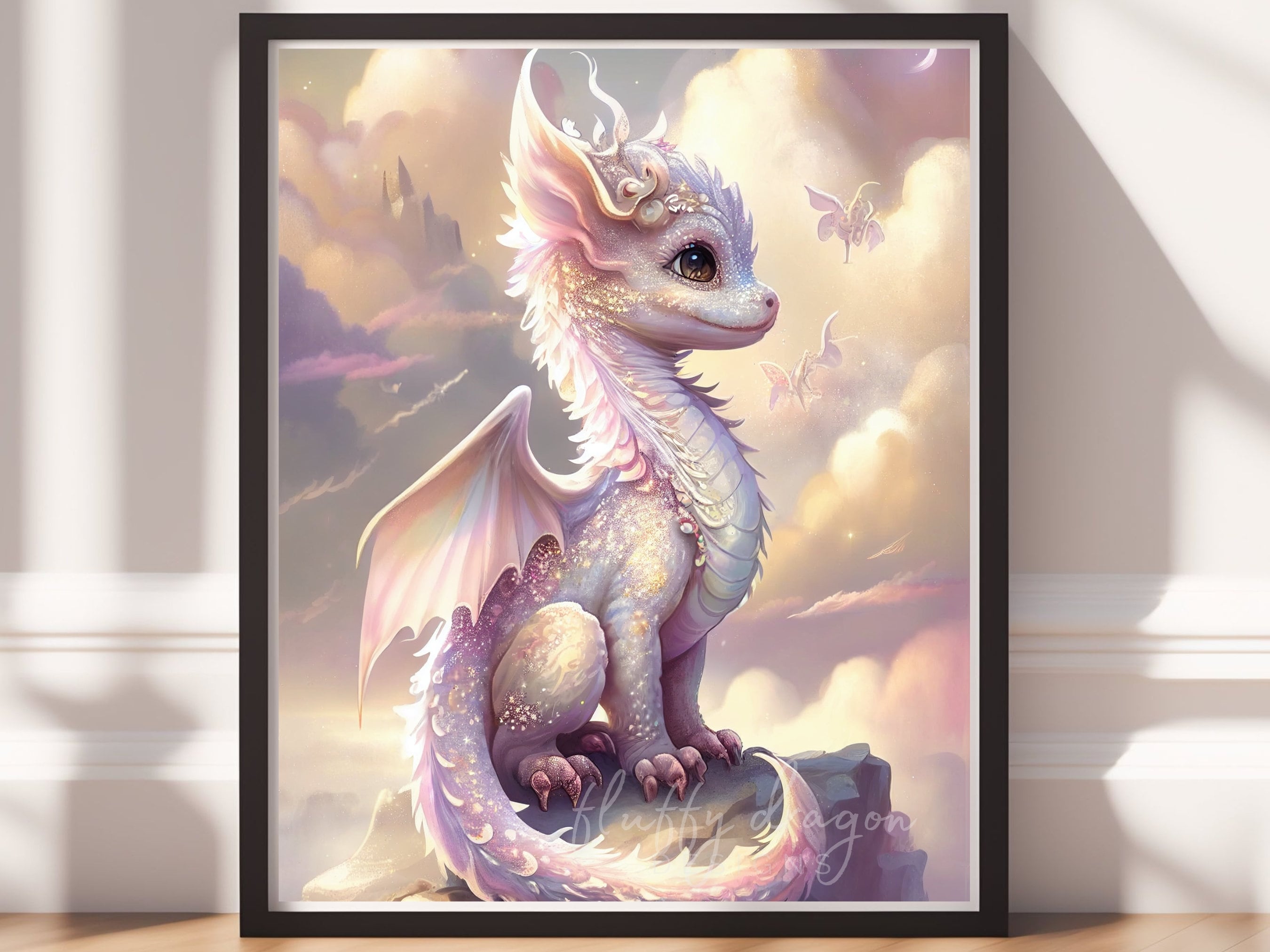 Cool Dragon Breathing Fire Diamond Painting 