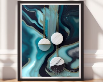Abstract Artwork | Bold & Colorful Digital Download | Modern Wall Art Print for Home Decor