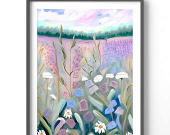 Flower Poster | Matisse Floral Wall Art | Vintage Matte Vertical Print | Home Decor | Unique Art for Living Room