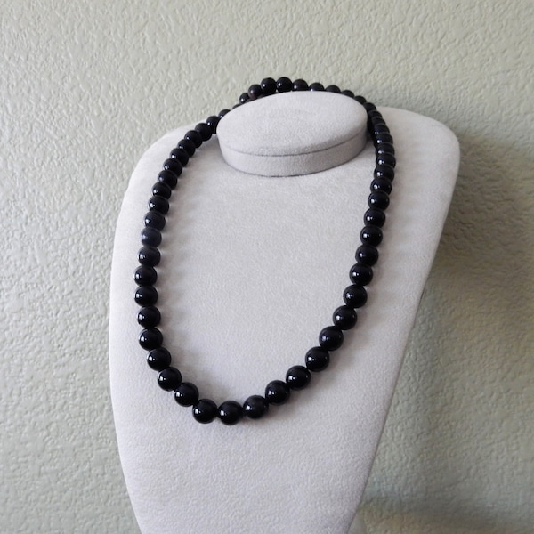 Black Coral Necklace Etsy