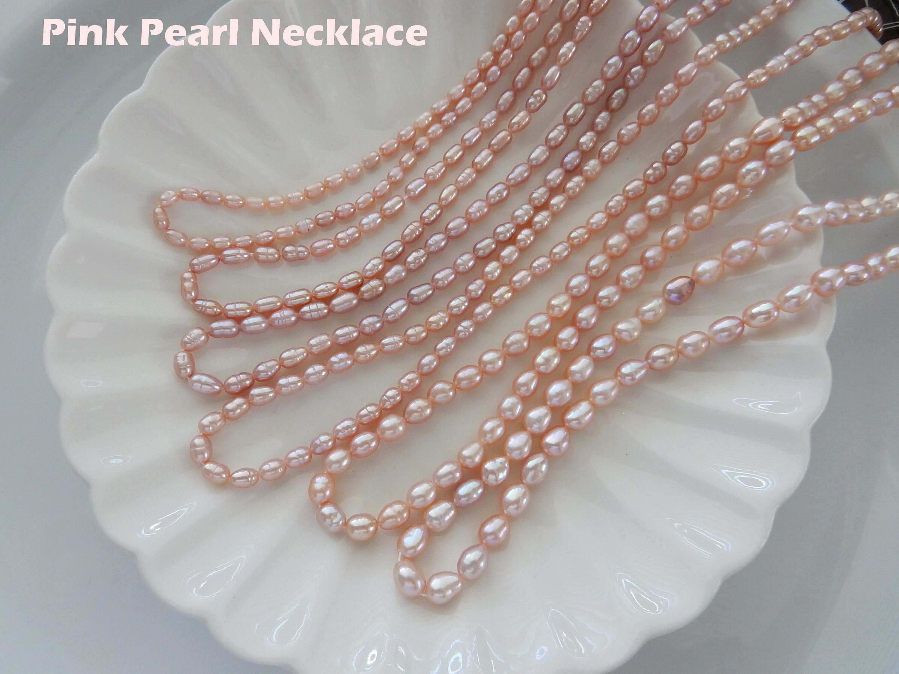 Tourmaline Bead and Cultured Freshwater Stick Pearl Necklace 24-inch Length Tourmaline Bead and Cultured Freshwater Stick Pearl Necklace 24-inch Length