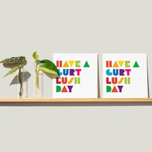 Have a Gurt Lush Day | Happy Birthday | Bristol Cards | Bristol Birthday Card | Bristol Greeting Card