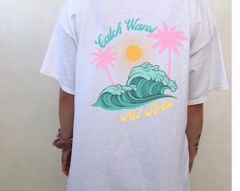 Oceancore Meet Me At The Beach Ocean Inspired Style Beach Bum Coconut Girl Surf Shirt Hello Summer Shirt 90s Aesthetic In My Summer Era