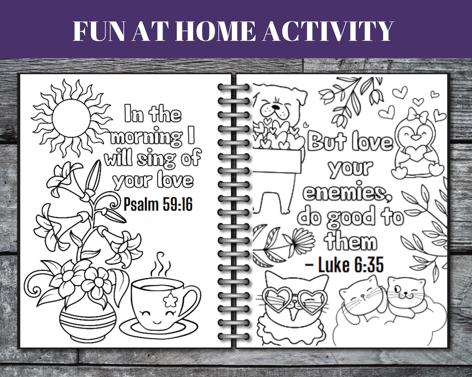45+ Kids Bible Verse Coloring Pages, Kids Bible Verse Coloring Book ...