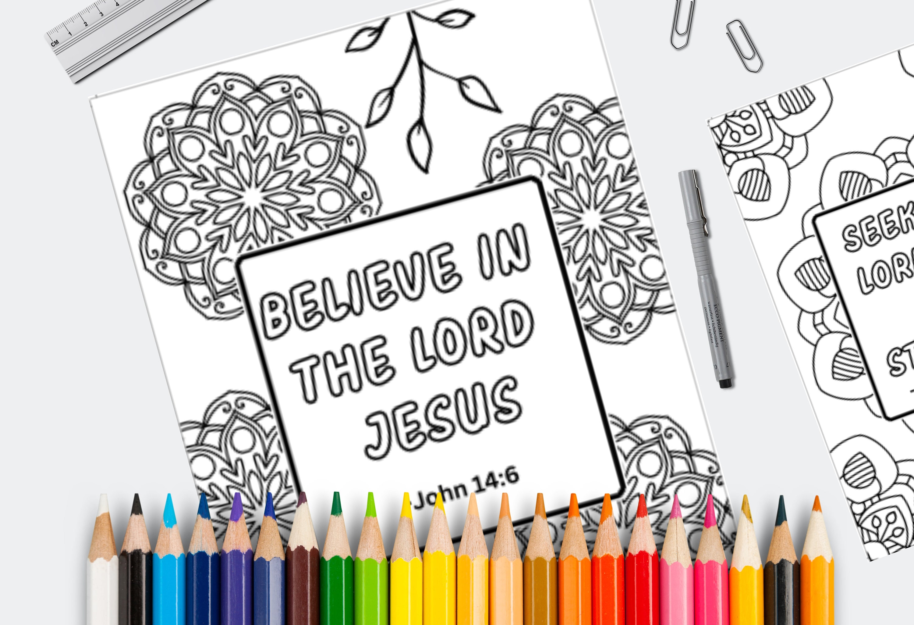 45 Christian Sunday School Coloring Sheets, Printable Bible Coloring ...