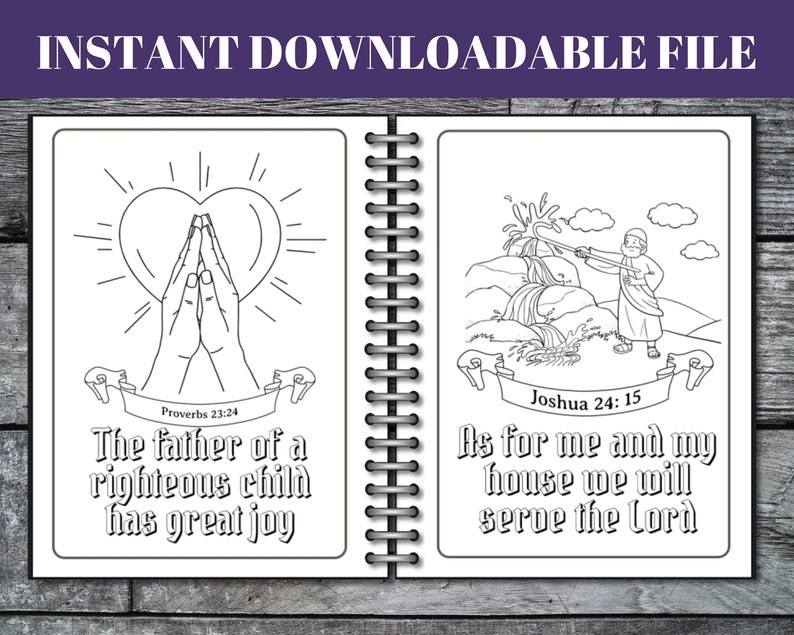 10 Printable Father's Day Bible Verse Coloring Pages, Father's Day ...