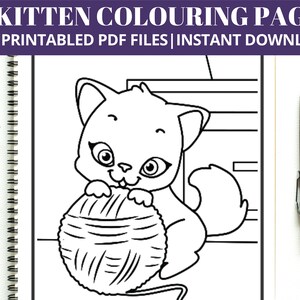 61 Kätzchen Malvorlagen, Kätzchen Ausdrucke, Kätzchen Malvorlagen, Katze Malvorlagen, Kätzchen Aktivität Seite, Katze Printable