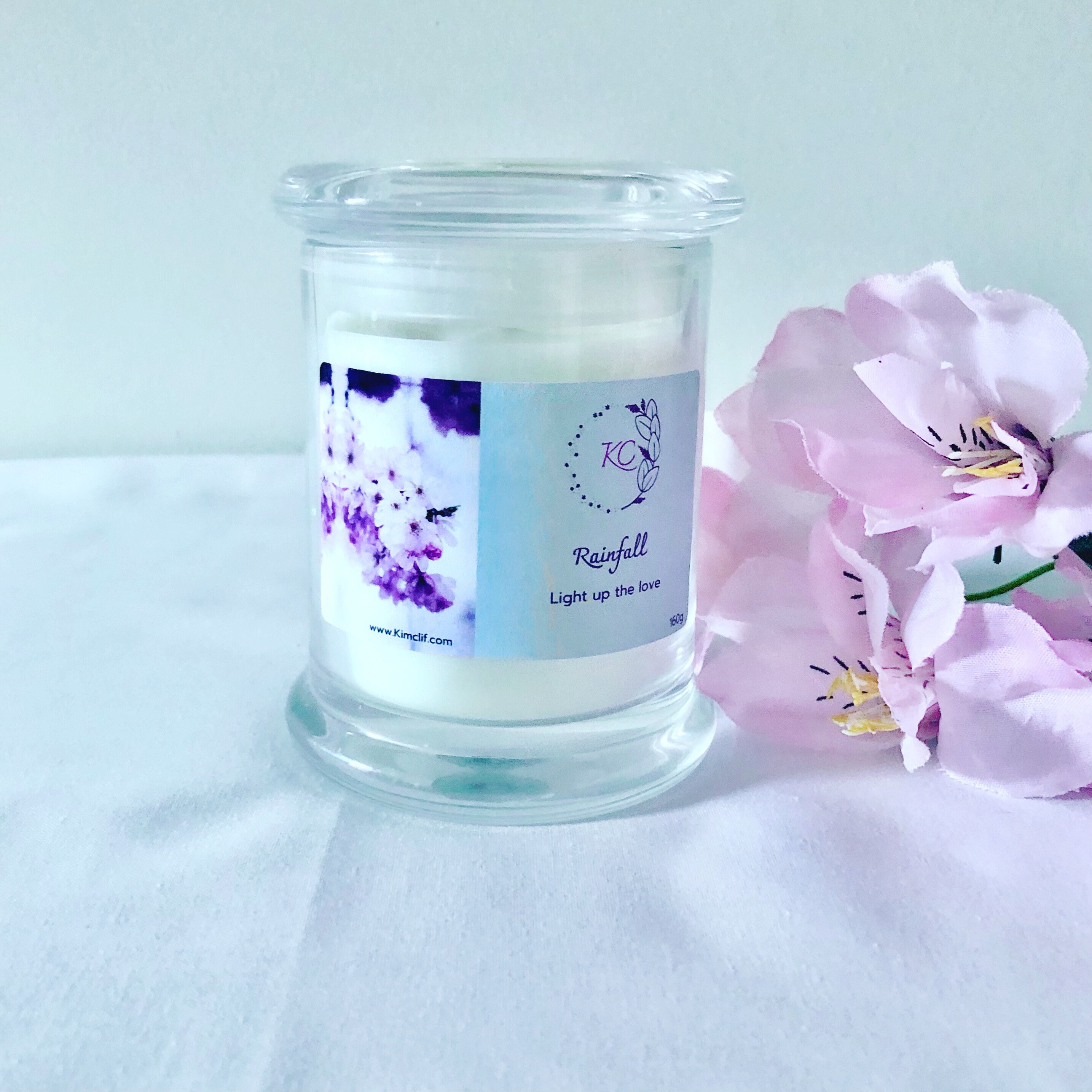 Rainfall / Fruity / Candle 160g Etsy