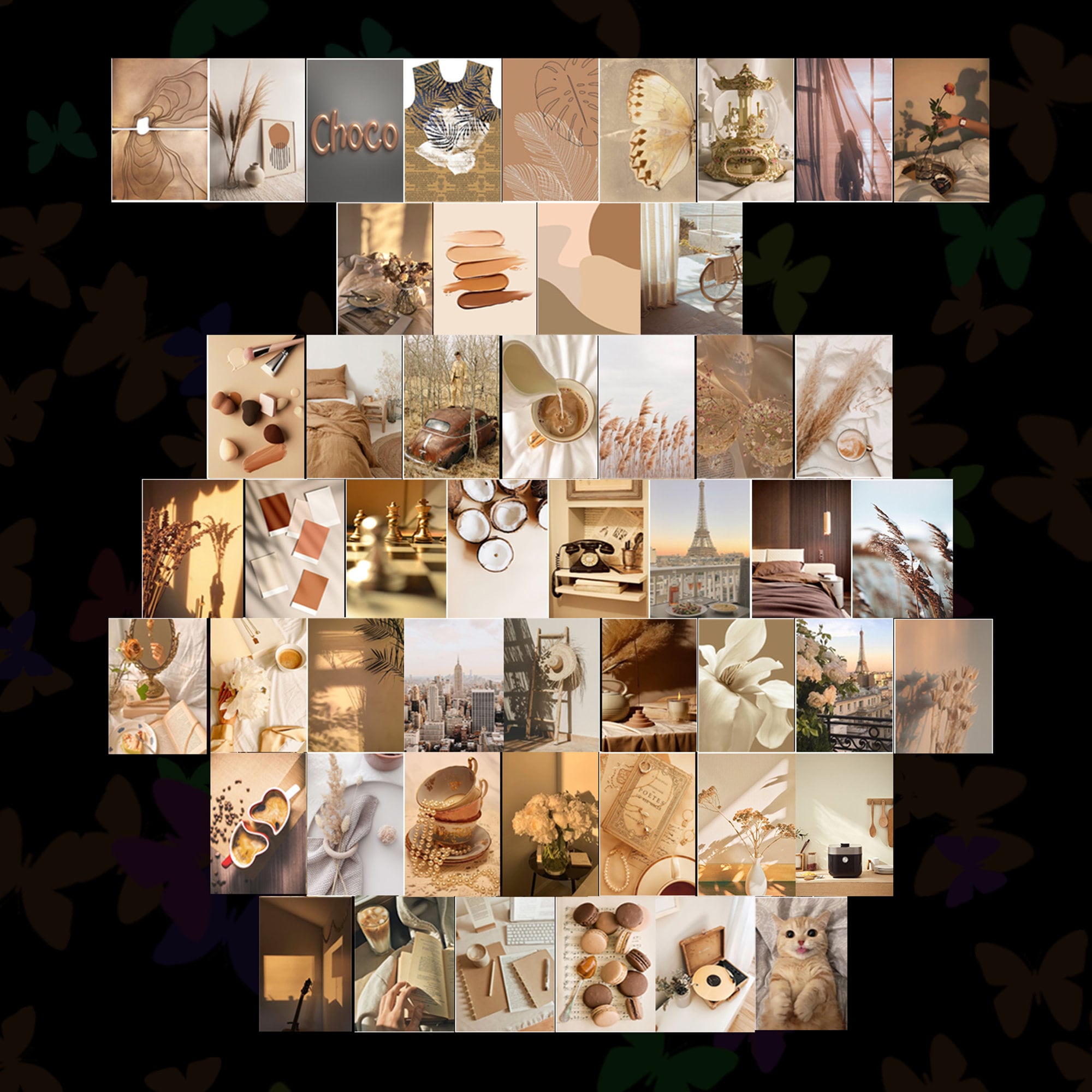 Ästhetische Collage Bild Wand Kit ästhetische Wand Collage Etsy