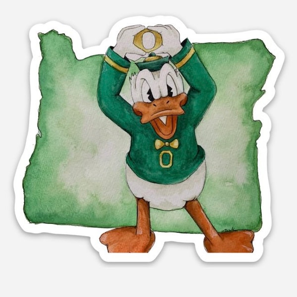 Oregon Duck Sticker