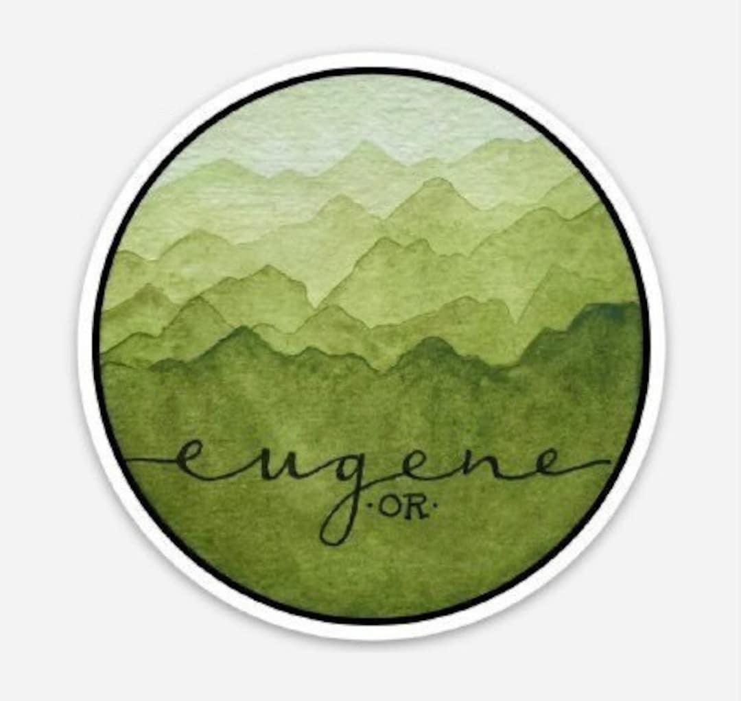 Eugene Oregon Sticker - Etsy