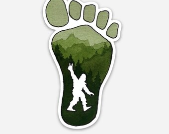 Sasquatch sticker