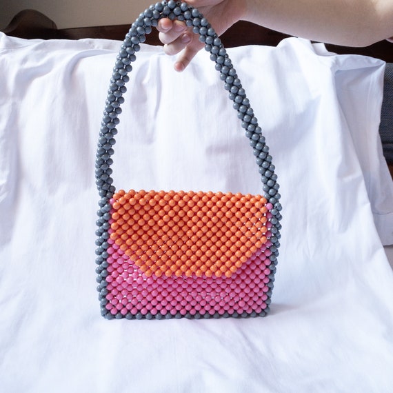 Pink and orange clearance bag