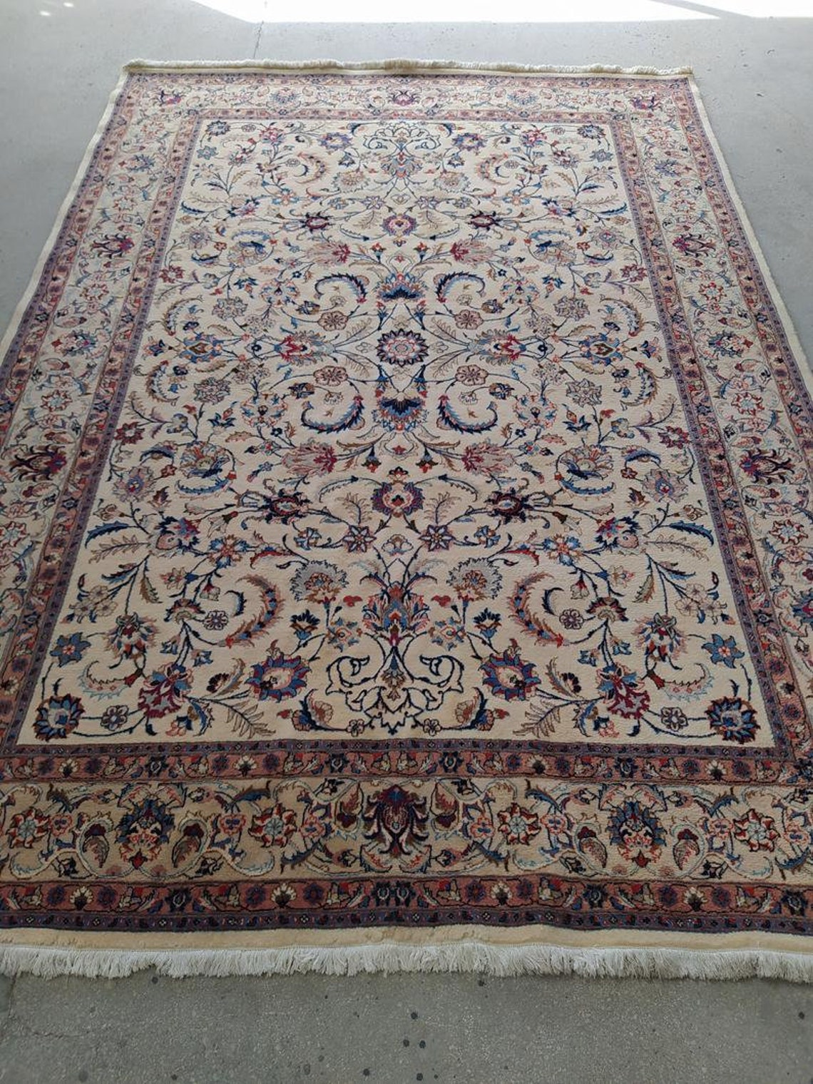 Fabulous Persian Handmade Vintage Rug Extra Large 244x347 cm Etsy