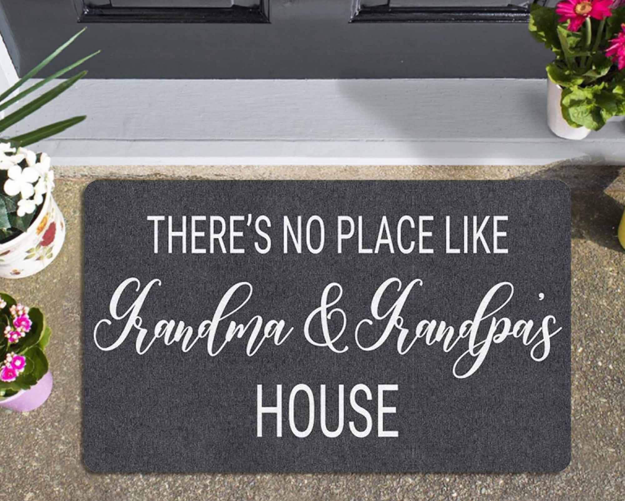 Large Entrance Mat Grandma and Grandpa's House Doormat Etsy