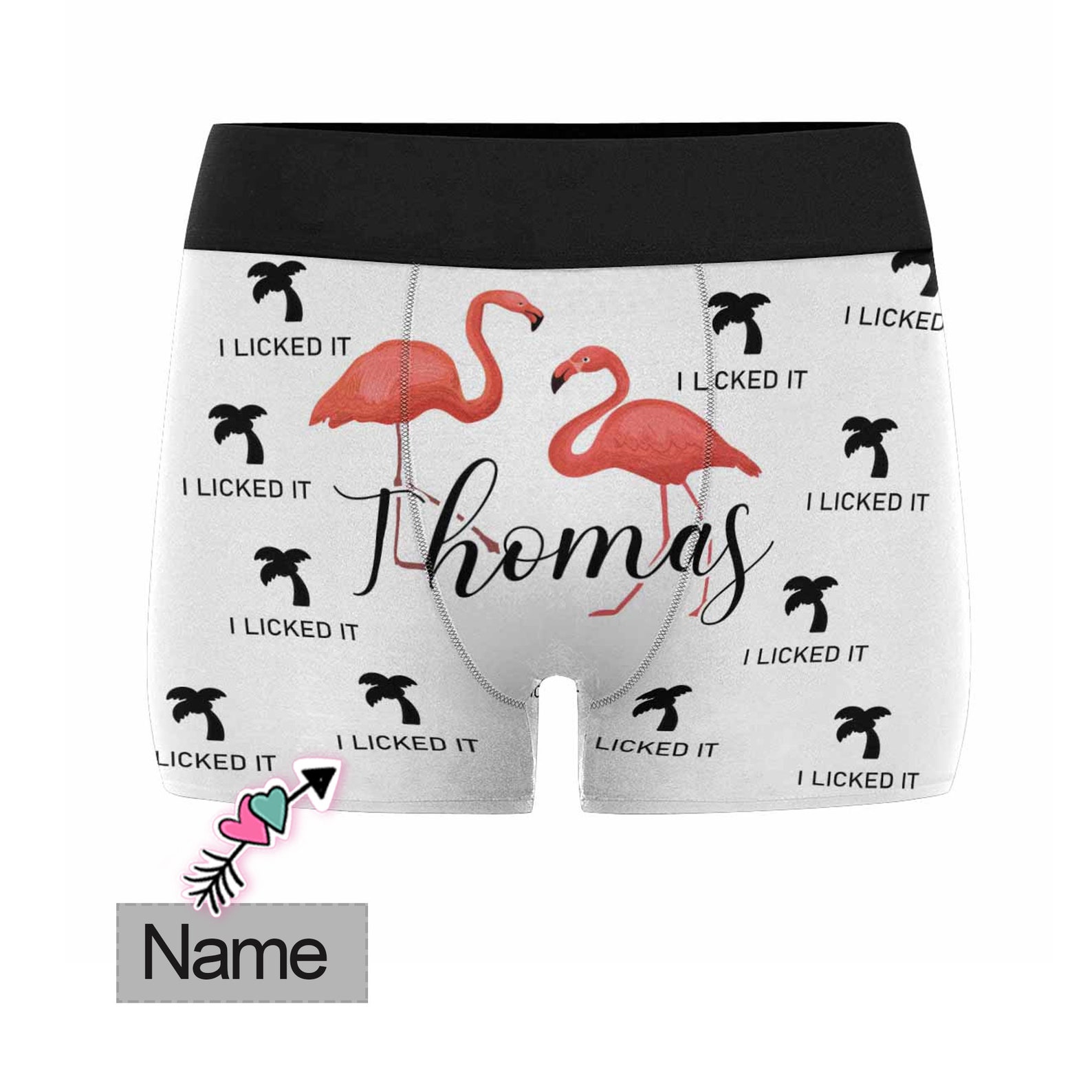 Custom Name Boxers Funny Personalized Boxer Briefs Soft Cotton Etsy