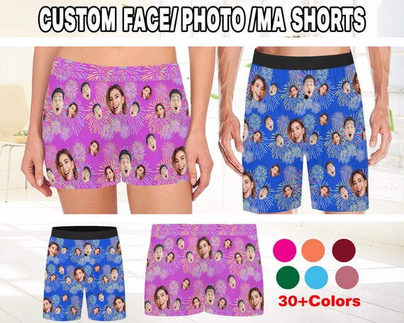 Custom Pajama Shorts personalized Pajama Trousers for Men Women custom Face Picture Couple Pajama Pants casual Shorts father s Day Gifts Etsy Canada