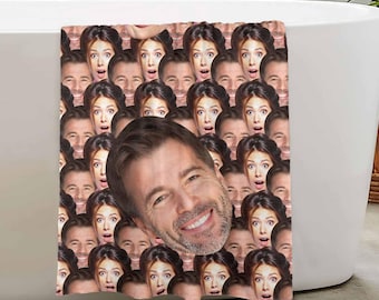 Asciugamano da bagno personalizzato con foto: asciugamano da spiaggia personalizzato con foto divertente, decorazione per il bagno, asciugamani per le vacanze, asciugamano da piscina, regalo di nozze