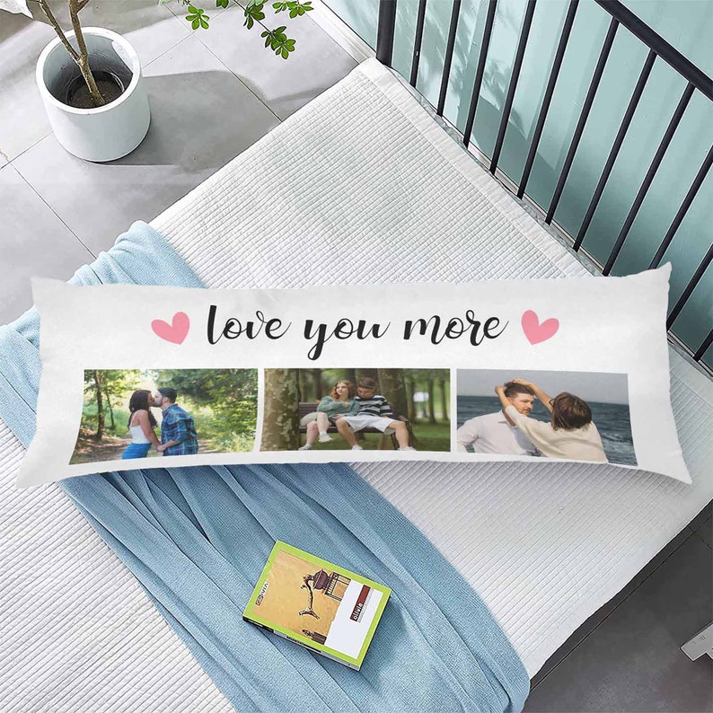 Custom Photo/text Body Pillow Case Photo on Pillowcase Funny Etsy