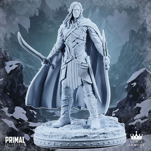 Elfe - Varik Dunate | D&D | Brettspiele | Kriegsspiele | Miniatur | Originale Sammlerstücke