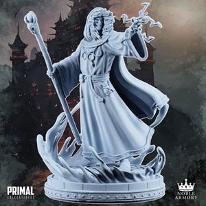 Wizard - Dark Edheliel | DnD | Tabletop Games | Wargames | Miniature | Primal Collectibles
