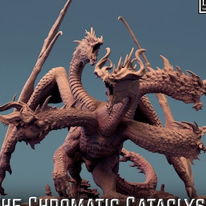 New Tiamat the Dragon Queen DnD | Tabletop Games | Wargames | Miniature | Lord of the Print