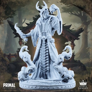 Necromancer - Abaddon | DnD | Tabletop Games | Wargames | Miniature | Primal Collectibles