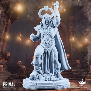Dark sorcerer - Dostrath | DnD | Tabletop Games | Wargames | Miniature | Primal Collectibles| Best Gift