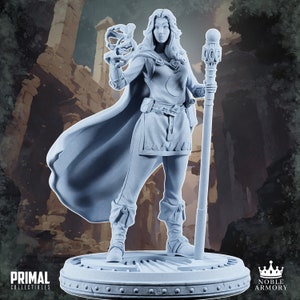 Female wizard Thorry | DnD | Tabletop Games | Wargames | Miniature | Primal Collectibles