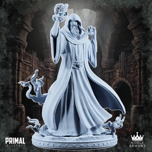 Dark Wizard - Gramros (the dark one) | DnD | Tabletop Games | Wargames | Miniature | Primal Collectibles
