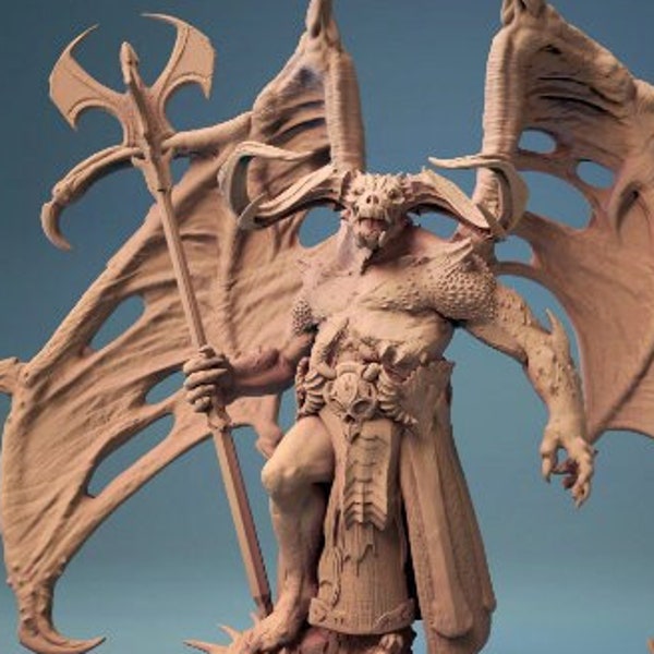 Demon Omega | DnD | Tabletop Games | Wargames | Miniature | Lord of the Print