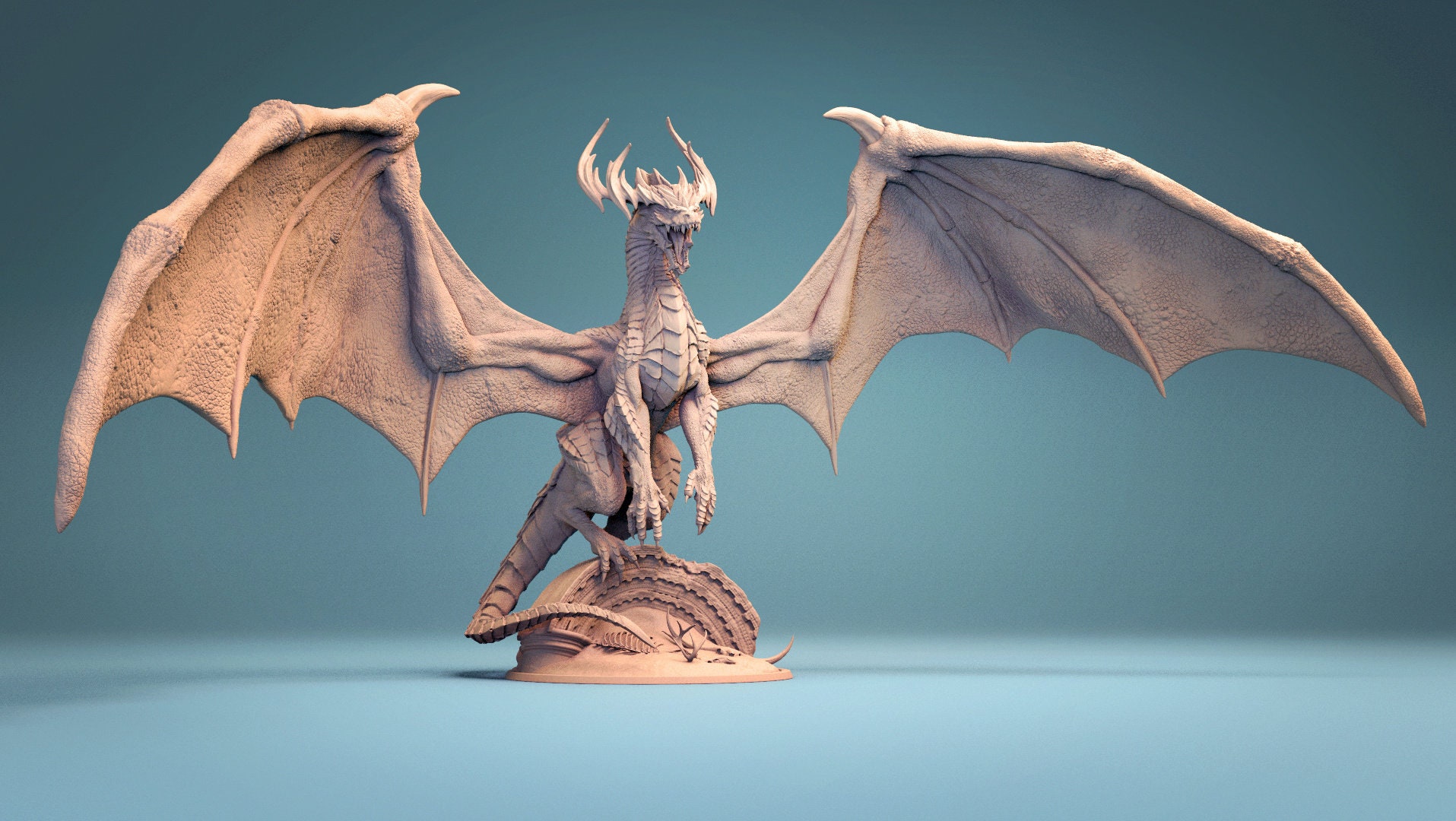 Legendary Green Dragon | Dnd | Tabletop Games | Wargames | Miniature ...