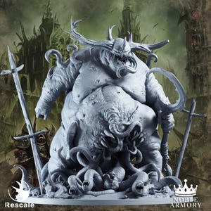 Great Purulent One Stand | Plague Father | Demon  Lord | Undead | Unclean | DnD | Tabletop Games | Wargames Rescale miniatures