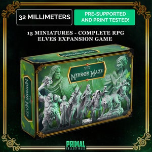 Mirror Maze Bundle | DnD | Tabletop Games | Wargames | Miniature | Primal Collectibles
