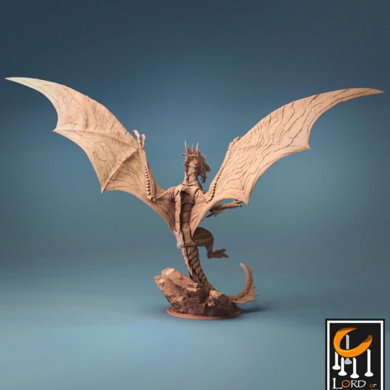 Buy Gray Dragon Aka Fang Gragon | Dnd | Tabletop Games | Wargames ...