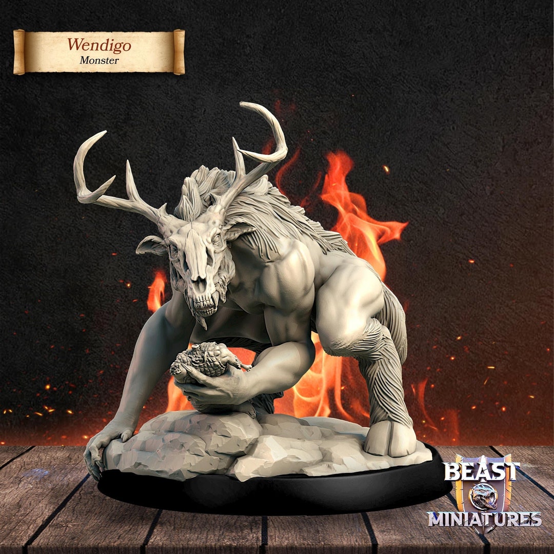Wendigo | Dnd | Tabletop Games | Wargames | Miniature | Beast ...