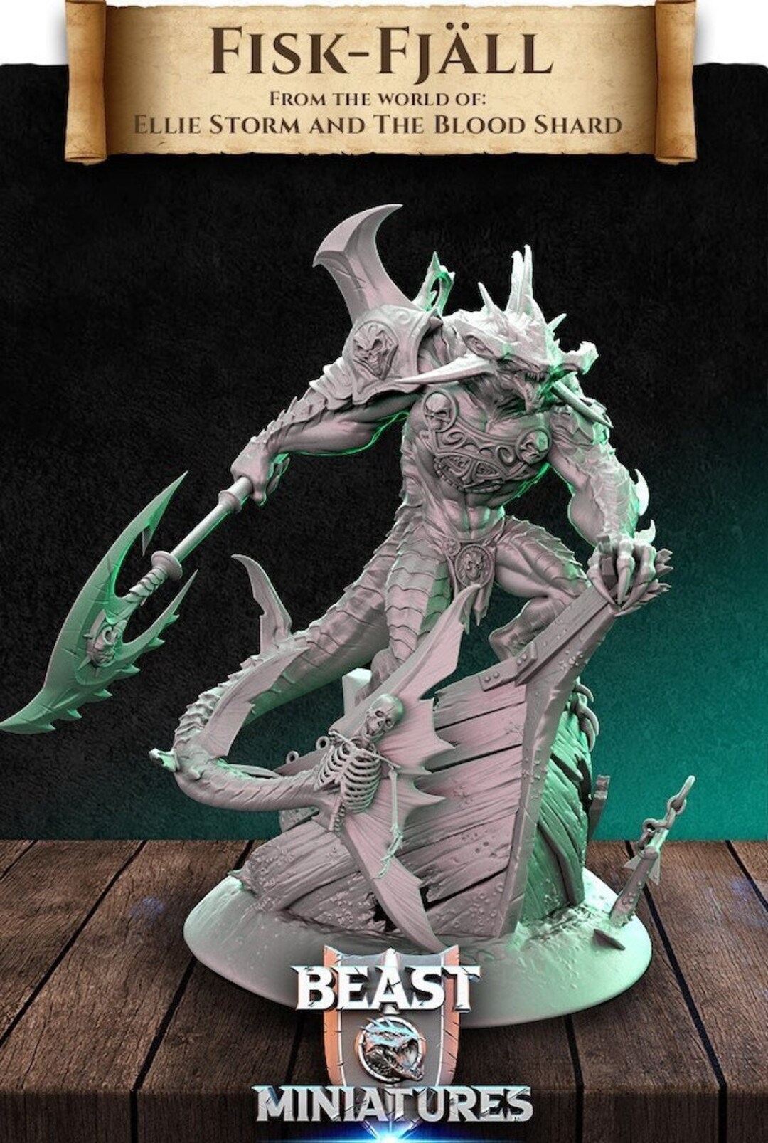 Fiskfjäll | Dnd | Tabletop Games | Wargames | Miniature | Beast ...