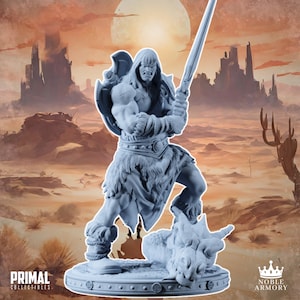 Barbarian - Thurkal | DnD | Tabletop Games | Wargames | Miniature | Primal Collectibles