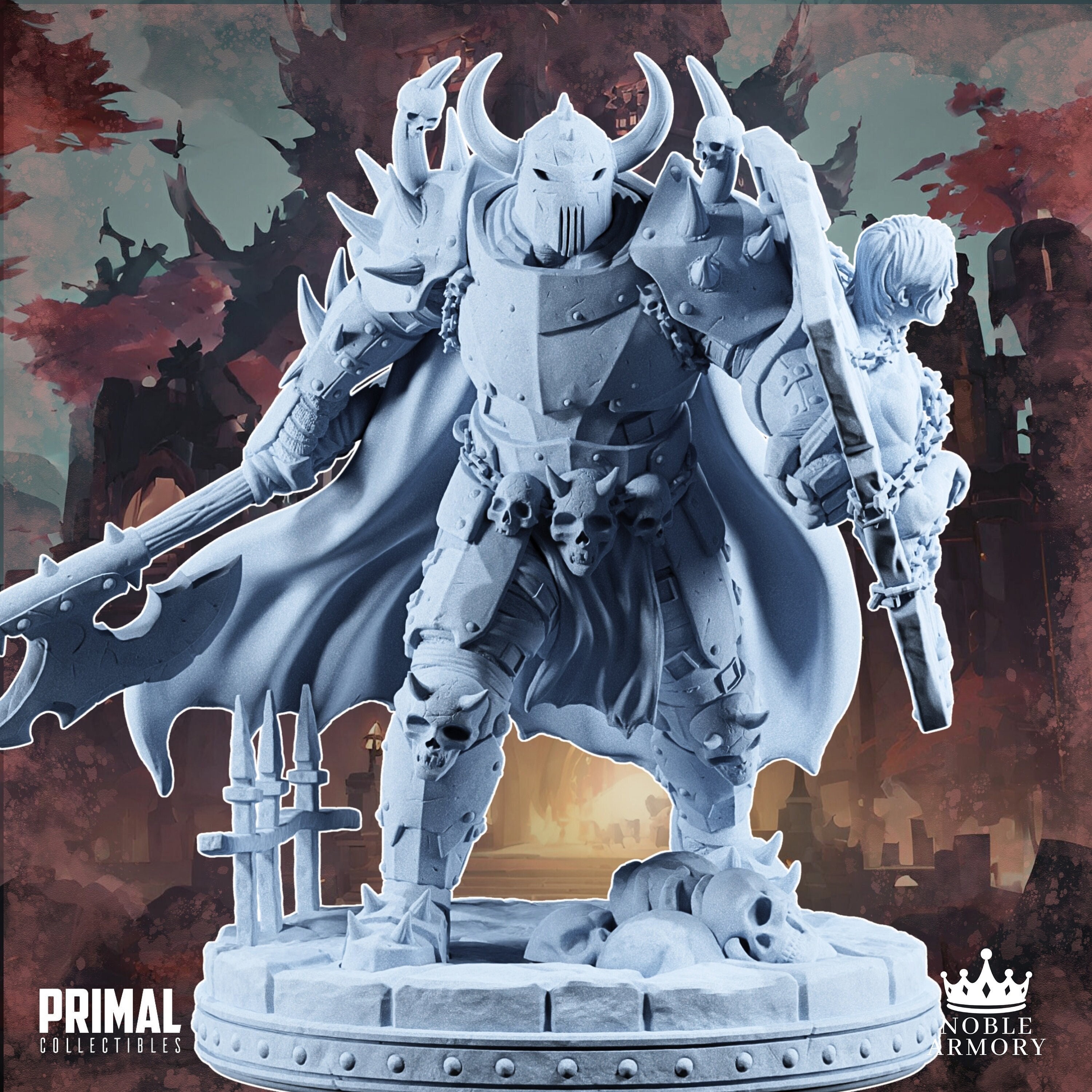 Dark Knight - Kalsour | DnD | Tabletop Games | Wargames | Miniature | Primal Collectibles