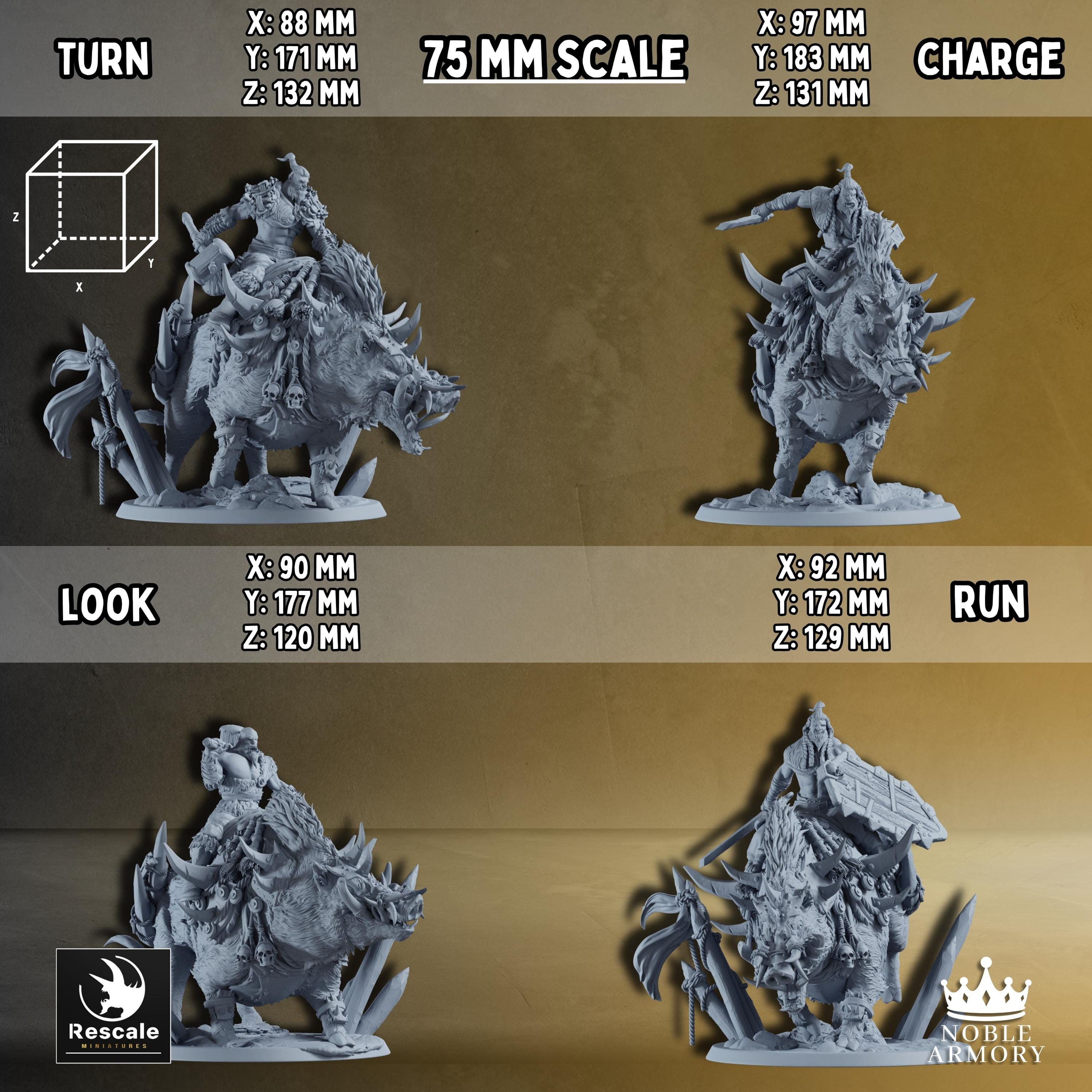 Boars | Dnd | Tabletop Games | Wargames | Miniature | Primal ...