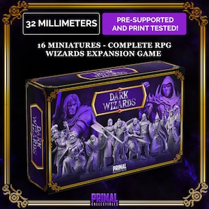 Dark Wizards Quest Bundle | DnD | Tabletop Games | Wargames | Miniature | Primal Collectibles