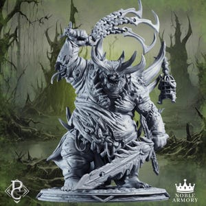 Necrosis Avatar | Chaos | Demon | Unclean | Plague Father | DnD | Tabletop Games | Wargames | Parasite Collectibles