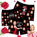 Valentine's Day Custom  Face Boxer Briefs - Personalized Face Underwear for him Undies