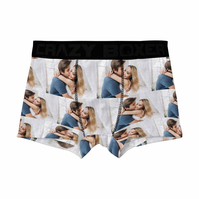 Boyfriend gift personalize boxer briefs with face personalize gift for man face on boxer shorts custom boxer briefs custom face underwear