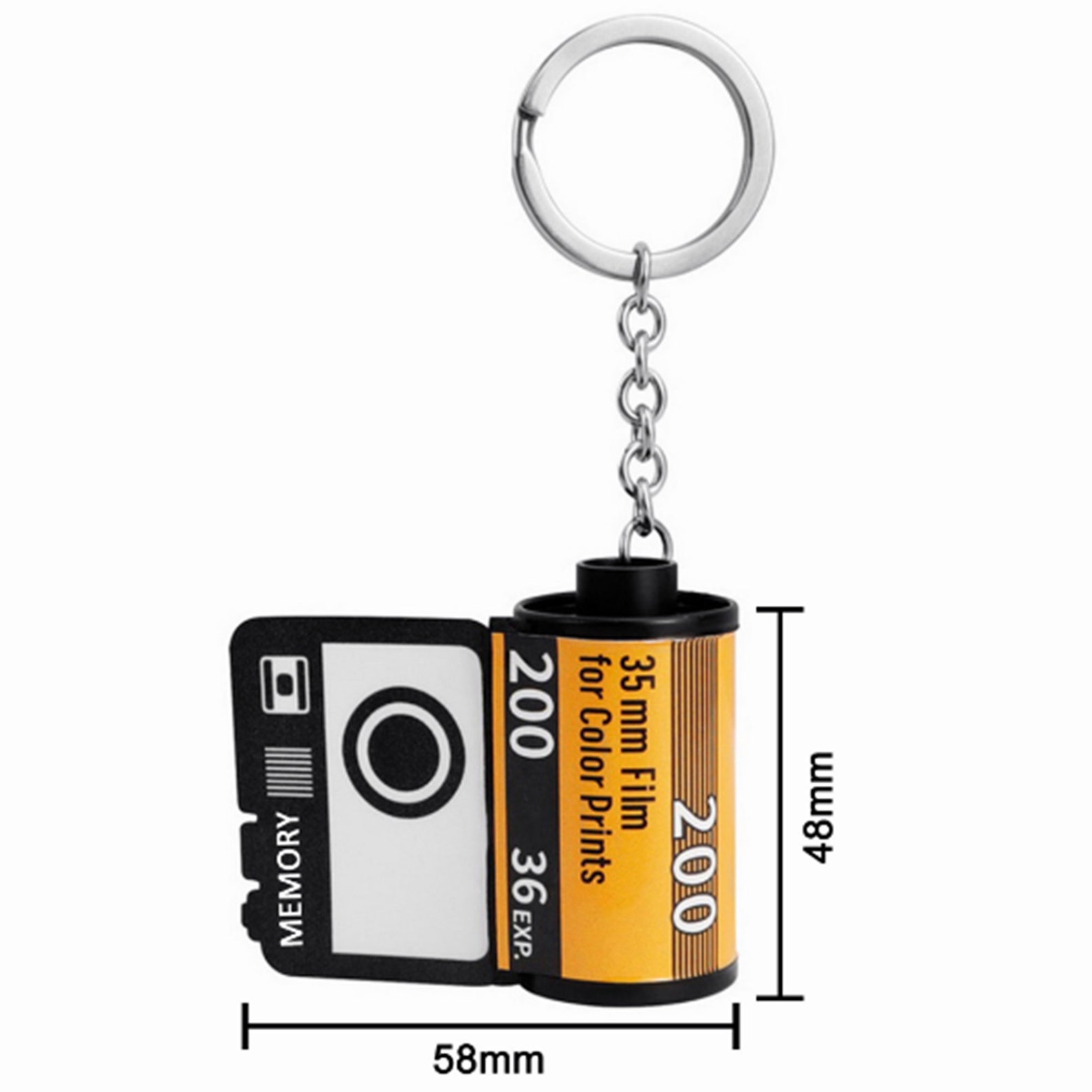 Camera Roll keychain Personalized Film Roll Keychain Custom Etsy