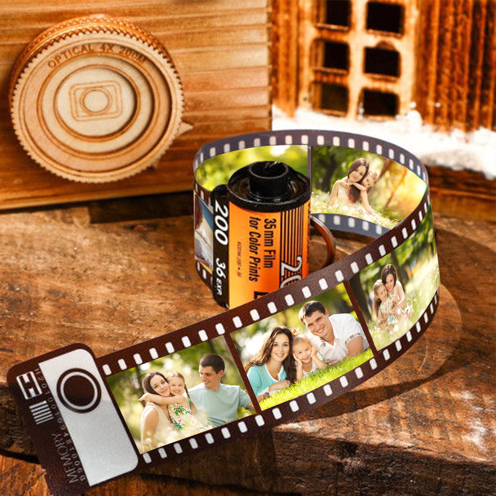 Camera Roll Keychain Personalized Film Roll Keychain Custom Etsy