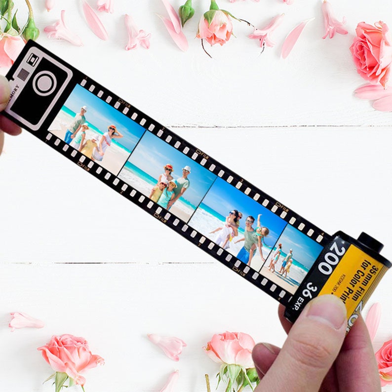 Custom Film Roll Keychain Personalized Camera Roll Keychain Etsy