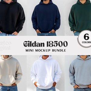 Gildan 18500 Mockup, Mens Sweatshirt Mock, Gildan 18500 Male Mockup, Black Hoodie Mockup, 18500 Mockup Bundle, Mens Mock , Fathers Day Mock